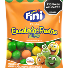 Chicle Ensalada de Frutas